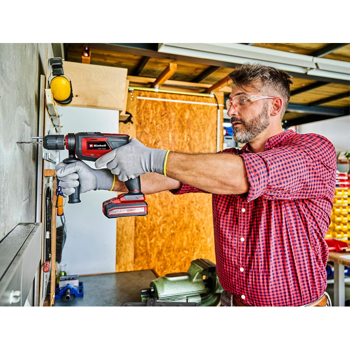 Акумуляторний ударний дриль Einhell TE-ID 18 Li-Solo Power X-Change (18 В, Li-Ion, 13 мм, без акумулятора та зарядного пристрою)