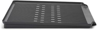 Brabantia Folding Dish Drainer (L, Dark Grey)