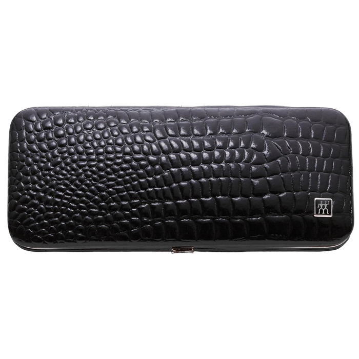 Набір для манікюру ZWILLING Kroko Edition (10 предметів) з екошкіряним кейсом, нержавіюча сталь