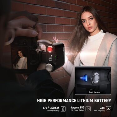 Спалах для камери NEEWER Z160 SE - сумісний зі Canon, Nikon, Panasonic, Olympus, Pentax та іншими DSLR та цифровими камерами