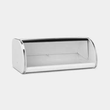Хлібниця Brabantia цільна, біла, сталь