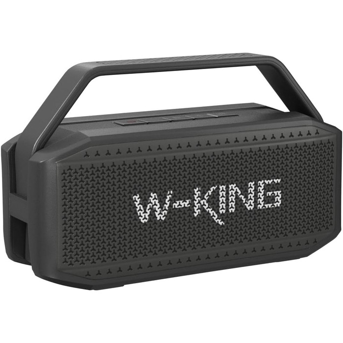 W-KING Bluetooth Колонка 100W (Пікова потужність) - Портативна Колонка з Глибоким Басом, Power Bank, TF/AUX, EQ, IPX6, 40 годин роботи