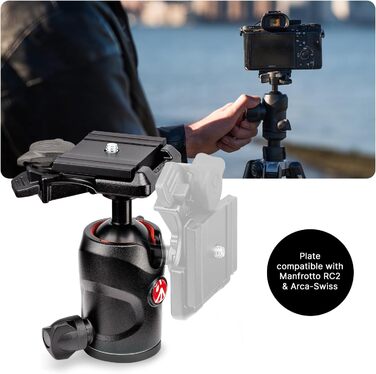 Штатив Manfrotto Befree Advanced MKBFRLA4BK-BH з поворотним кріпленням