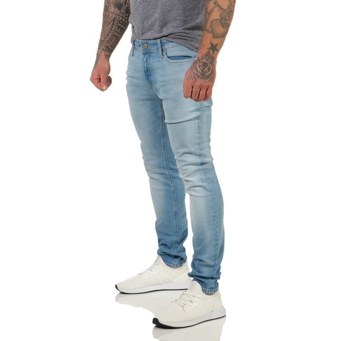 Джинси чоловічі JACK & JONES Skinny Stretch Denim сині (29W/30L, Agi002) - Оригінал