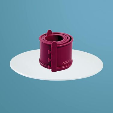 Форма для випічки Springform Coox з порцеляновою основою ⌀ 26 см бордового кольору - для випікання та подачі