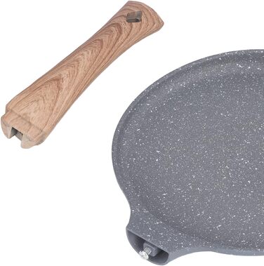 Сковорода для тортильї Comal з антипригарним покриттям, сіра алюмінієва, для індукційних плит, сковорода для млинців та крепів