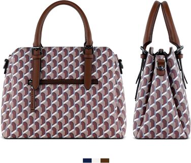 Сумка жіноча Bugatti Ella середнього розміру, штучна шкіра (Oyard) - боулінг