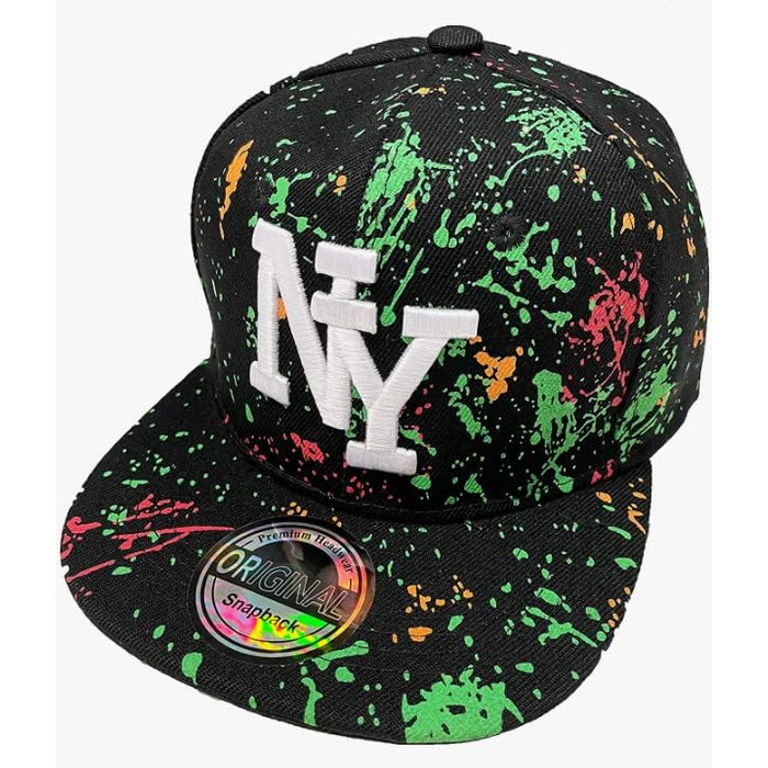 Кепка Snapback USA: стильна кепка-тракер для дорослих та підлітків, чорно-кольорова, універсальний розмір