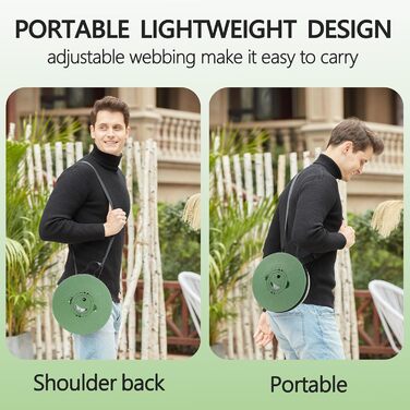 Розкладний телескопічний стілець Alevmoom для риболовлі та відпочинку на природі, 50 см, 450 кг, темно-зелений