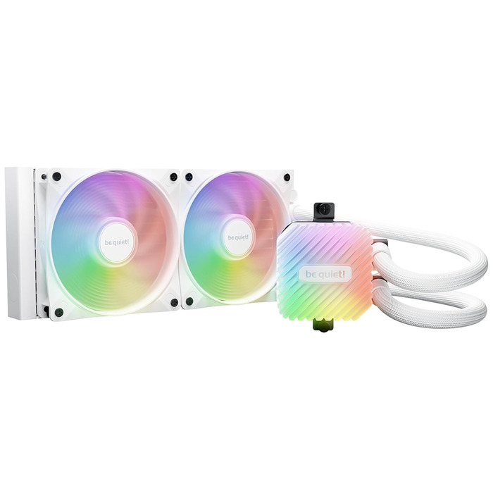 Система водяного охолодження be quiet! Light Loop 240mm White - 3x 120mm PWM ARGB вентилятори