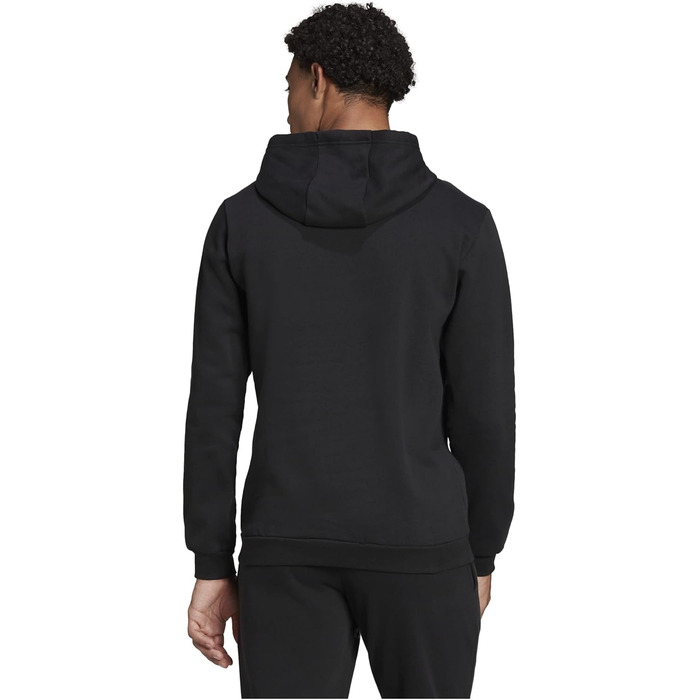 Чоловіча толстовка з капюшоном Adidas Entrada 22, розмір L, чорна