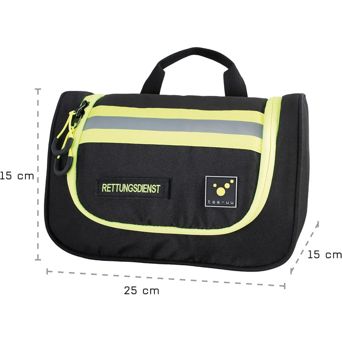 Сумка для ванни Tee-UU Hero | Міцна, з відділеннями, різні кольори (чорний)