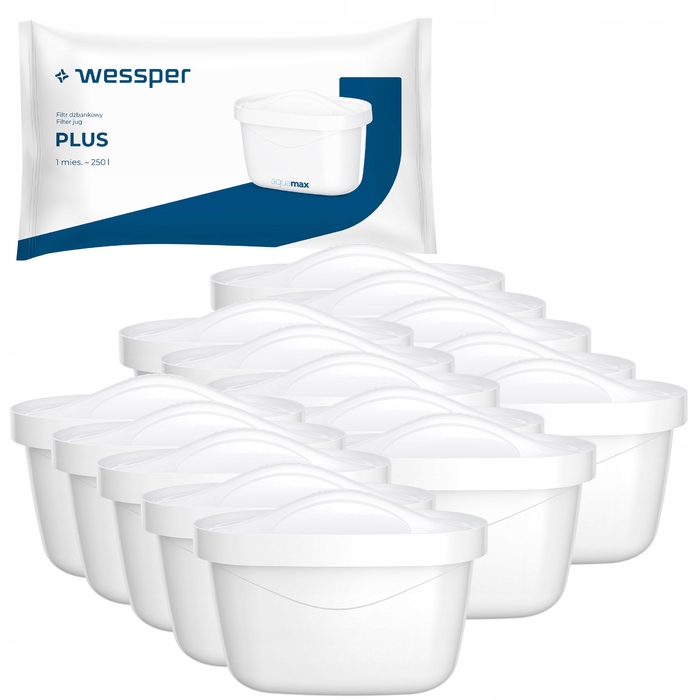 Смінні фільтри для фільтра-віддінника Wessper Aquamax PLUS, 15 шт.