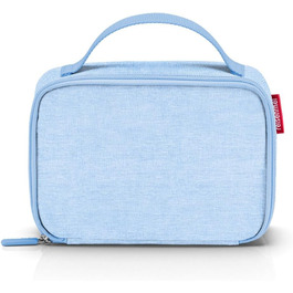 Термосумка Reisenthel Thermocase – невелика сумка-холодильник для косметики, ліків, перекусів та іншого – з водонепроникного матеріалу (Twist Powder Blue)