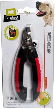 Ножиці для обрізання кігтів собак Ferplast з обмежувачем та захистом, M (SMALL)