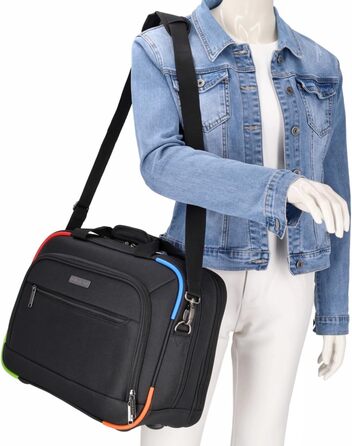 Чемодан-валіза Kenorada SoftLITE 4w | Валіза з міцного поліестеру | Легкий валіза на 4 колесах | TSA-замок | Розмір ручної поклажі (S - 55 см)