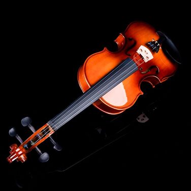 Скрипка 1/2 Rhythm для початківців (набір) з жорстким кейсом, коліумом, підставкою для плеча, смичком та запасними струнами