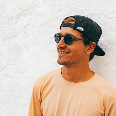 Кепка Snapback Soulbuddy - унісекс, стильна кепка для чоловіків та жінок - ідеальна для повсякденного носіння та відпочинку - бейсболка, розмір one size, темно-сірий