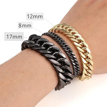 Чоловічий браслет з нержавіючої сталі 