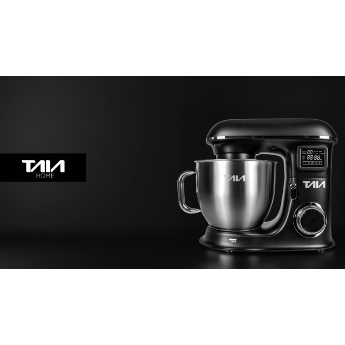 Кухонний комбайн TAIA ZURA 2000 Вт, чорний