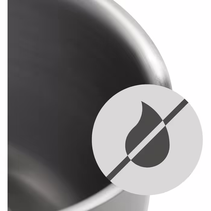 Silit Vegetable Soup Pot Induction 28cm, Glass Lid, 12L Tall Pot, Polished Stainless Steel, Large Induction Pot, Uncoated, Oven-Safe