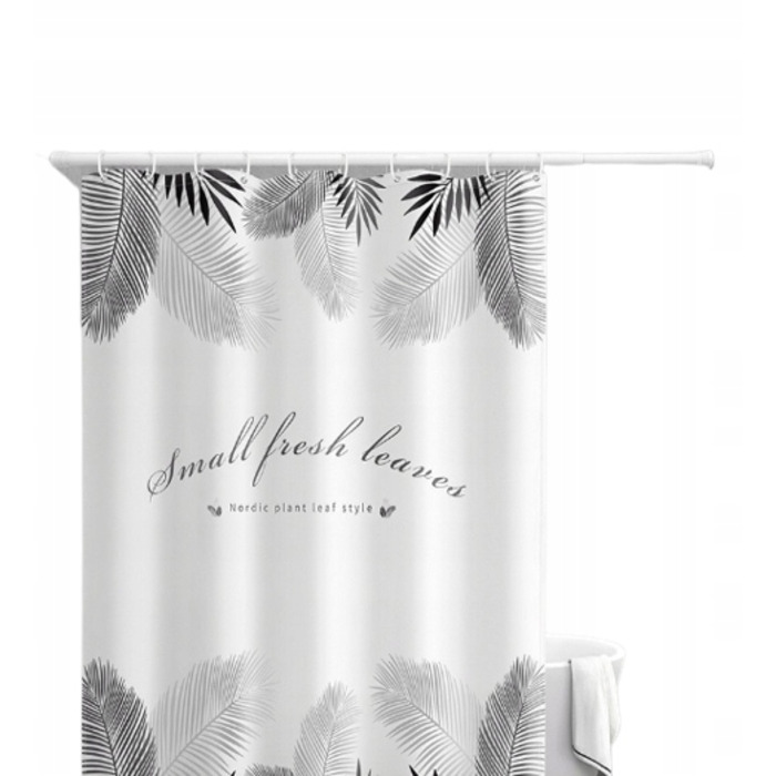 Розсувна штора для ванної Gold start 160-300 x 25 мм, чорна