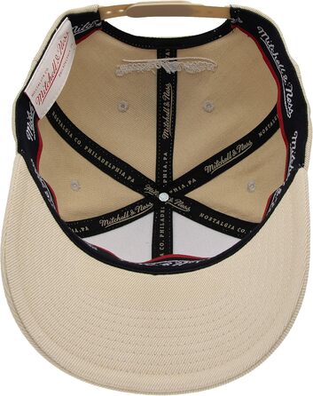 Кепка Mitchell & Ness Script Logo, Класичний Червоний Snapback, Унісекс, для Чоловіків, Жінок та Дітей