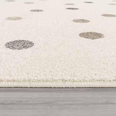 Дитячий килим TT Home для хлопчика/дівчинки, м'який, сучасний, 120x160 см (сірий, рожевий, бежевий)