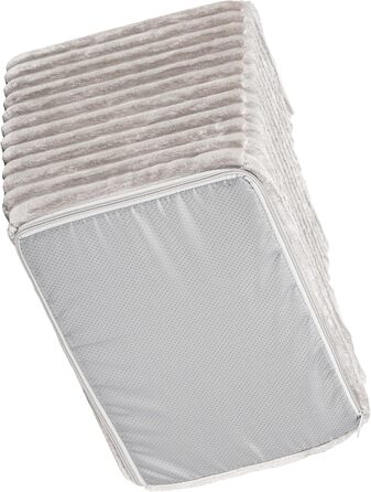 Сходинка для тварин Boutique Zoo: 30 см, 3 сходинки, для собак та котів | З м'якого велюру, для ліжка та авто