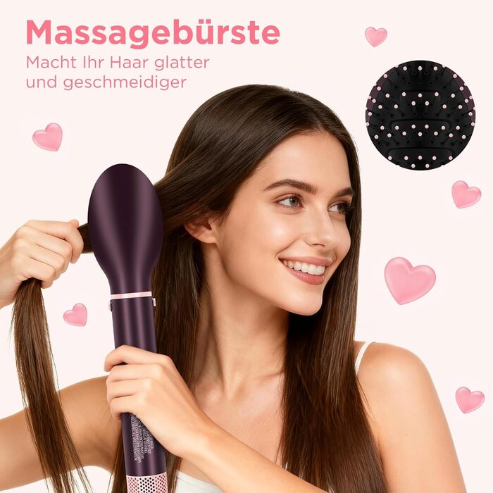 PARWIN PRO BEAUTY MaxAIR 2.0 Multi-Styler Set: 7-в-1 для волосся (Локон, Випрямлення, Фен, Об'єм)