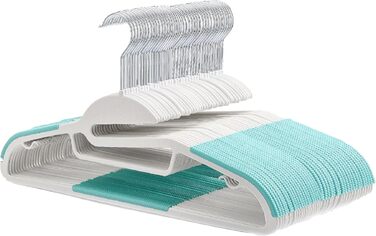 20 шт. Плечики для одягу HOUSE DAY з пластику, неслизькі, для мокрого та сухого одягу, обертаються на 360°, міцні, економія місця