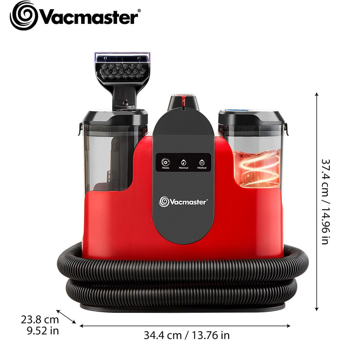Пилосос миючий Vacmaster STMEUB01 для м'яких меблів та килимів 15КПа, 1150 Вт