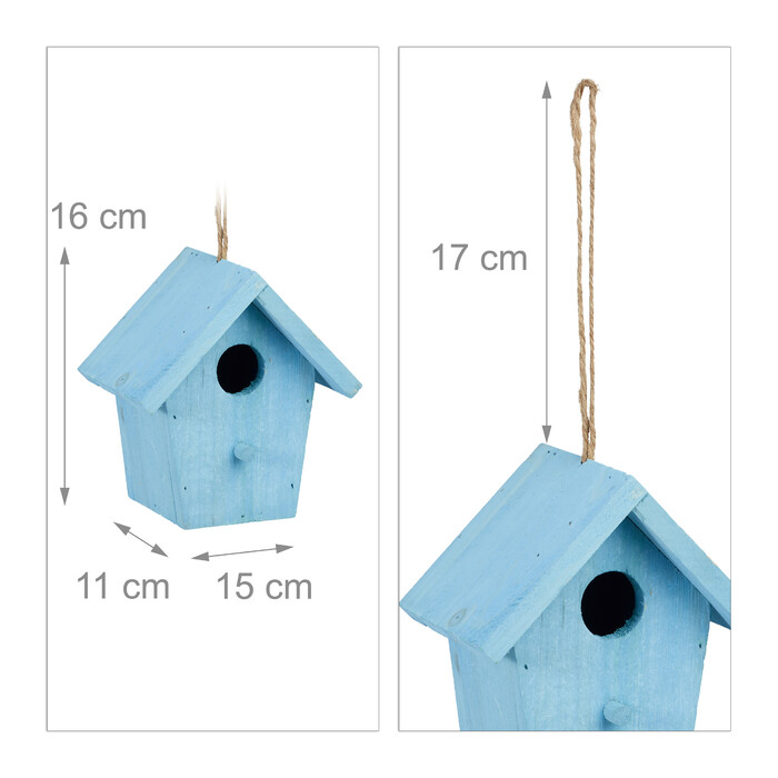 Relaxdays Decorative Birdhouse