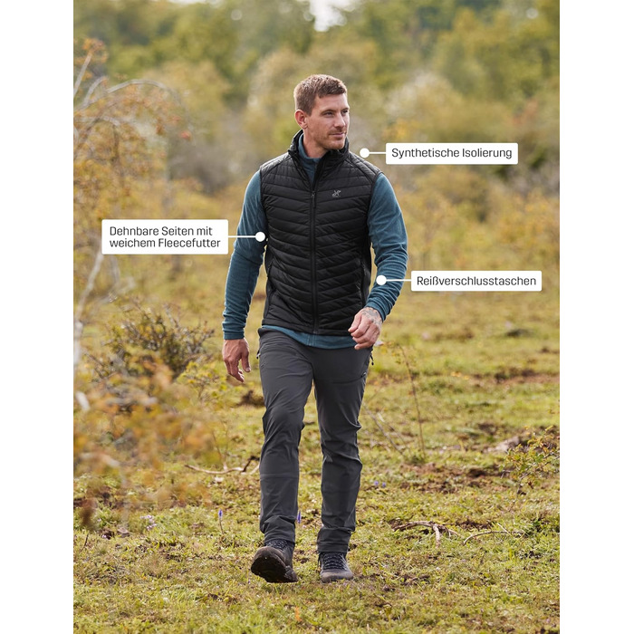 RevolutionRace Radical Insulate Vest для жінок: Легка ізольована жилетка для щоденного використання та активного відпочинку, XXL, Oatmeal