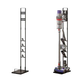 Підставка для Dyson V15s, V15, V11, V10, V8, V7, V6 - настінний тримач, органайзер для аксесуарів, чорна