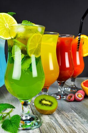 6 шт. склянок для коктейлів Sendez, 480 мл, Long Drink, склянка для напоїв