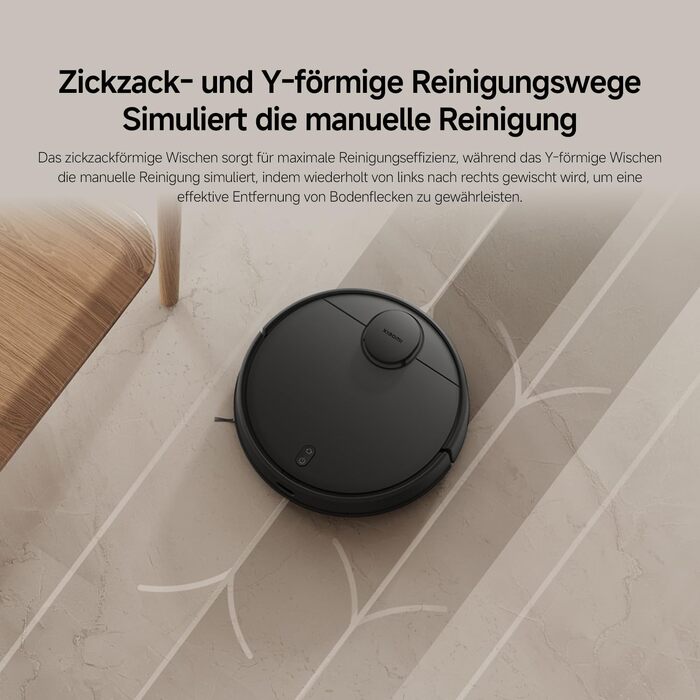 Робот-пилосос Xiaomi T12 з функцією вологого прибирання, потужність всмоктування 5000Па, керування через додаток та голосом