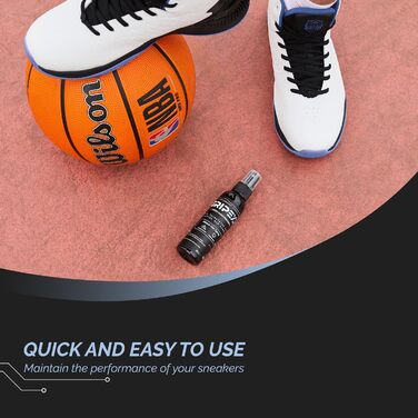 GripExx 2-in-1 Sports Shoe Grip Spray provides traction and rejuvenates soles. All-purpose grip spray to improve the grip of basketball shoes. Non-slip and performance enhancing.