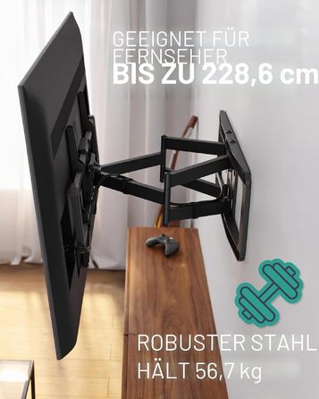 Похилий настінний кронштейн для телевізора ECHOGEAR Full Motion Articulating (42