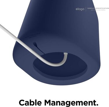 Підставка для зарядки iPhone Elago MS1 сумісна з MagSafe, Jean Indigo, Standby Mode (iOS 17)