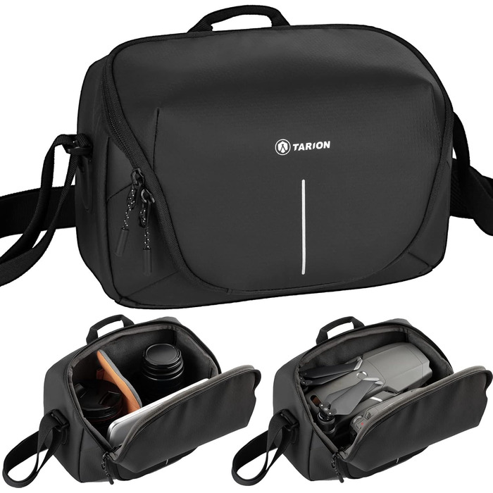 Чохол для камери TARION: водонепроникний, для DSLR та системних камер, з відділеннями для аксесуарів, чорний