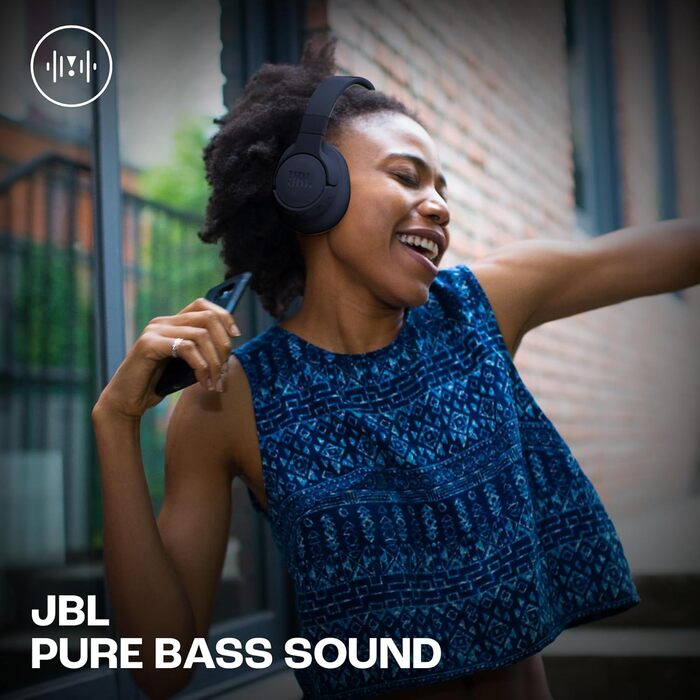 Навушники JBL Tune 770 NC – бездротові, з активним шумозаглушенням, блакитні