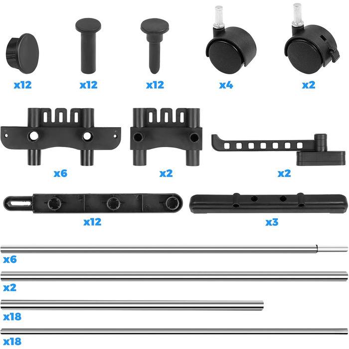 Сушарка для білизни Turm з колесами, складна, 3 рівні, сіра. Компактна сушарка-вежа для дому та вулиці