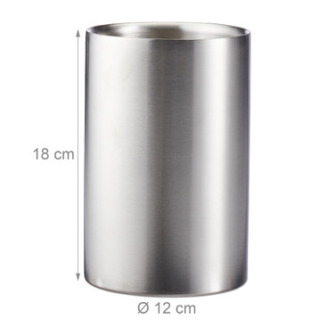 Relaxdays Stainless Steel Bottle Cooler