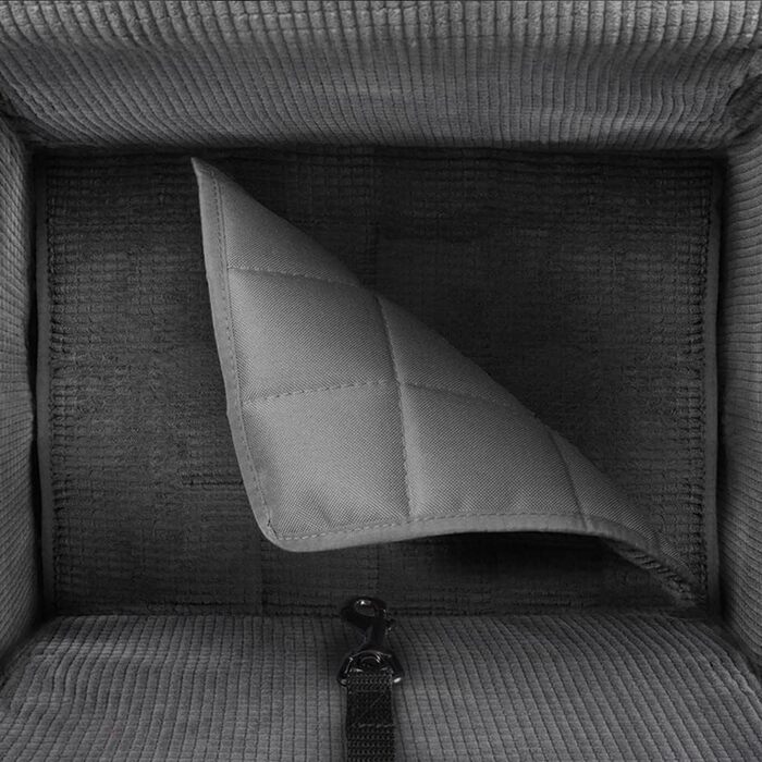 Автокрісло для собак EzyDog Drive Booster - чорний, для маленьких та середніх порід