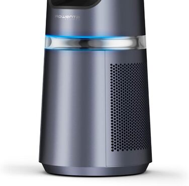 Вентилятор-повітроочисник Rowenta Eclipse QU5030 2-в-1 | Повітряний фільтр, 12 швидкостей, таймер, пульт керування, антрацит