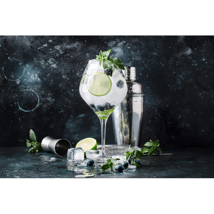 Набір для приготування коктейлів CocktailMeister Premium: шейкер, мірний стаканчик, рецепти коктейлів
