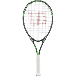 Тенісний ракеточний прилад Wilson Tour Slam для дорослих. Розмір ручки 3 - 4 3/8', зелений/чорний