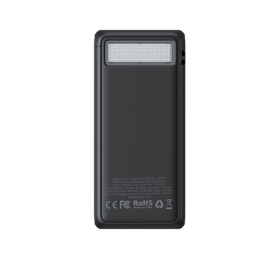 Потужний павербанк Veger Tank Lite (W5001) 50000 mAh, PD QC3.0 5A 22.5W, чорний