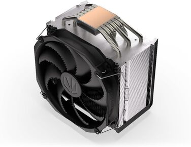 Охолоджувач процесора ENDORFY Fortis 5 з вентиляторами 140 мм та 120 мм, підтримка AM4/AM5/LGA1700/LGA1200, напівпасивний режим